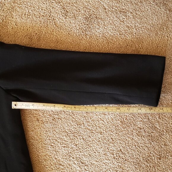 Vintage Black Belgium Wool Clasp Jacket with Brown Accents - Picture 11 of 11